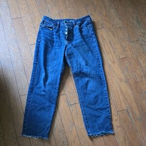 Old Navy Blue Straight Leg Jeans